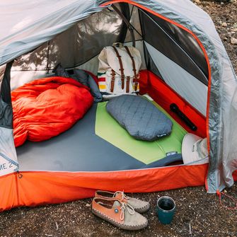 Klymit Ochranný obal na karimatku Luxe V Sheet XL, zeleno-sivá