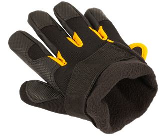 BENNON pracovné rukavice KALYTOS WTR Gloves, čierna/žltá