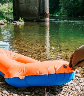 Klymit Jednomiestny čln Packraft LiteWater Dinghy (LWD), oranžovo modrá