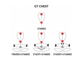 CAMP Hrudný postroj na horolezectvo GT Chest