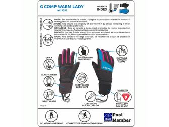 CAMP Dámske skialpinistické rukavice G Comp Warm Lady