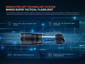 Fenix Nabíjateľné LED svietidlo TK05R