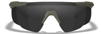 WILEY X SABER ADVANCE ochranné okuliare s vymeniteľnými sklami, zelené