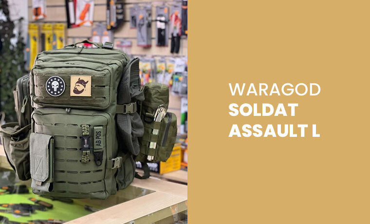 Batoh Waragod Soldat L - praktický objem za rozumnú cenu