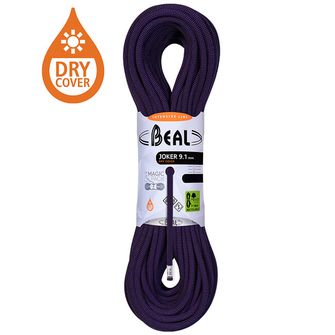 Beal horolezecké lano Joker Unicore 9.1 mm, fialová 60 m
