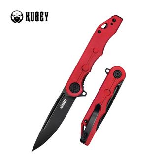 KUBEY Zatvárací nôž Mizo Red & Black