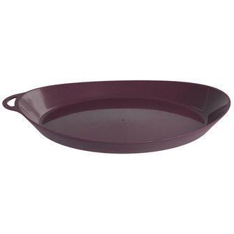 Lifeventure Plastový tanier Ellipse Plate, fialová