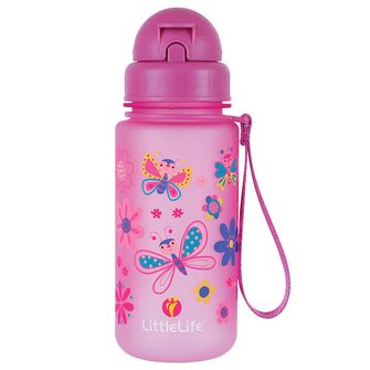 LittleLife detská fľaša na vodu 400ml, motýle