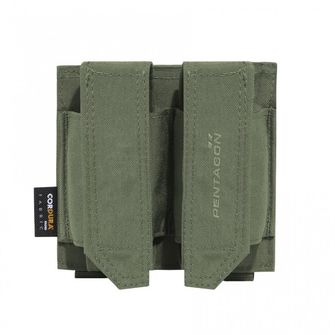 Pentagon Double FB POUCH puzdro na flashbang granát, olivové